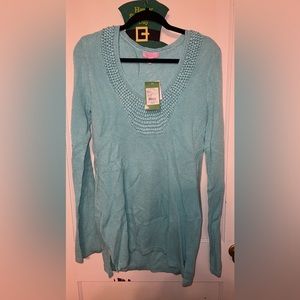 Large lilly Pulitzer sweater NWT